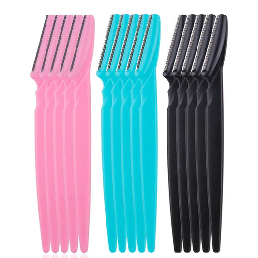 5/10/15Pcs Eyebrow Trimmer Set – Safe & Gentle Razors for Face and Body Hair Removal