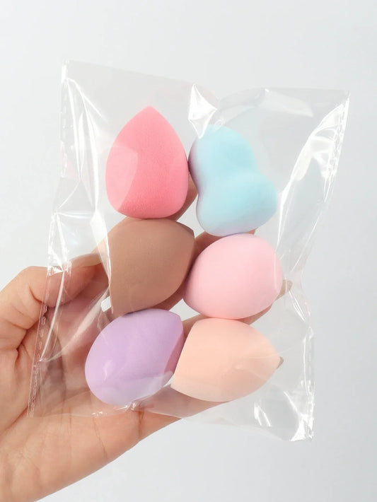 Medium Size Beauty Sponge – 6/12/24/36/60 Pieces, Random Color & Shape