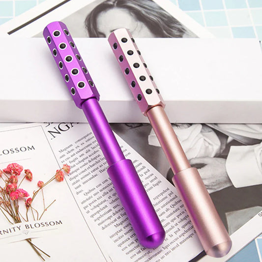 Germanium Stone Face Massager Roller – Beauty Sculpting Tool for Skin Lifting & Care