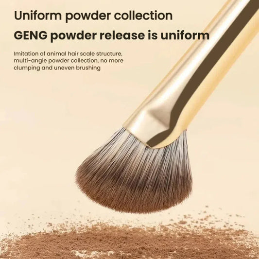 36pcs Beauty Tool Set with Square Storage Bag – 15 Makeup Brushes, Powder Puff, Hair Band & More