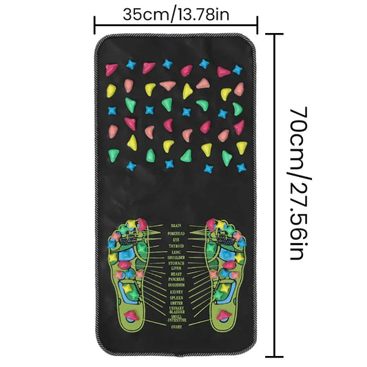 Cobblestone Foot Massage Cushion – Acupressure Mat for Pain Relief & Relaxation