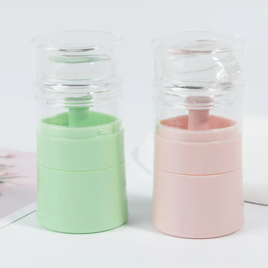 1 Set Mirror Nail Stamper Kit – Clear Silicone Stamper with Scraper & Stamping Plates for Nail Art