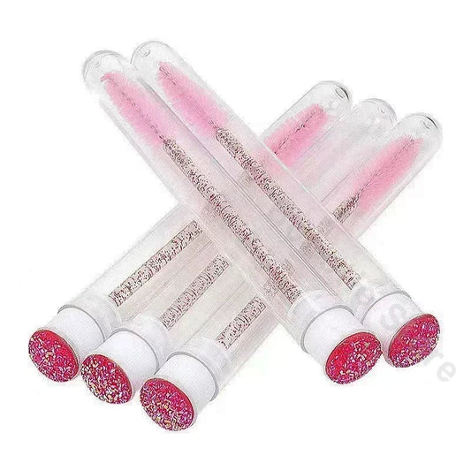 40pcs Lash Shampoo Bottles & Brushes Set – Foam Pump Dispenser & Deep Cleaning Tools for Eyelash Extensions