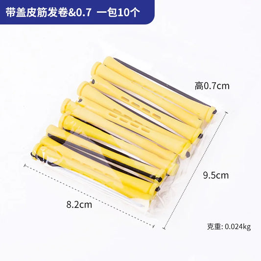 10PCS Heatless Curling Rods – Magic Cold Rollers for Effortless Curls & Waves