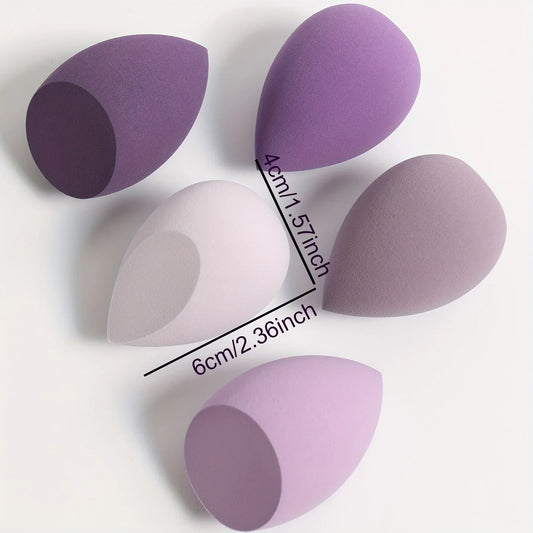 7pcs/18pcs Makeup Sponge Set – Dual-Use Beauty Blenders for Liquid, Cream & Powder