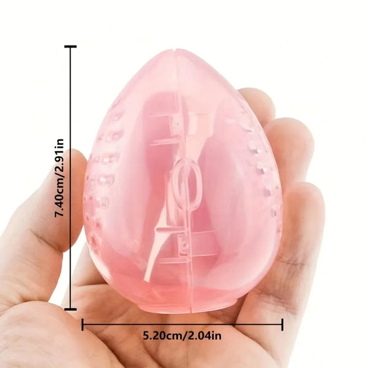 Makeup Sponge Case – Transparent Beauty Blender Holder for Puff Storage & Travel