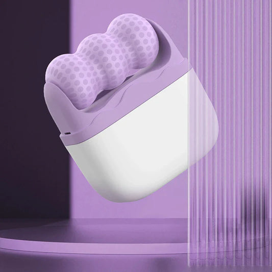 Double-Ended Ice Roller – Face & Body Cold Compress Massager (No Electricity Needed)