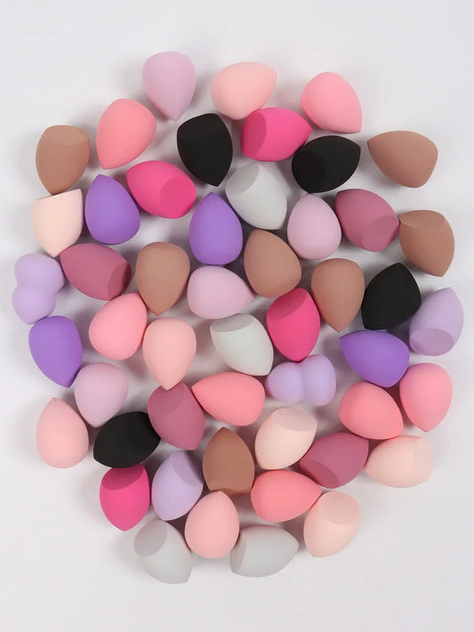 Medium Size Beauty Sponge – 6/12/24/36/60 Pieces, Random Color & Shape