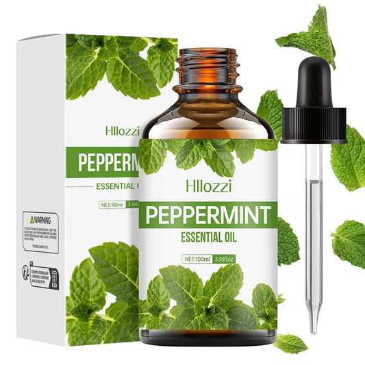 Peppermint Body Massage Essential Oil – Refreshing Oil for Massage, Aromatherapy & DIY Beauty