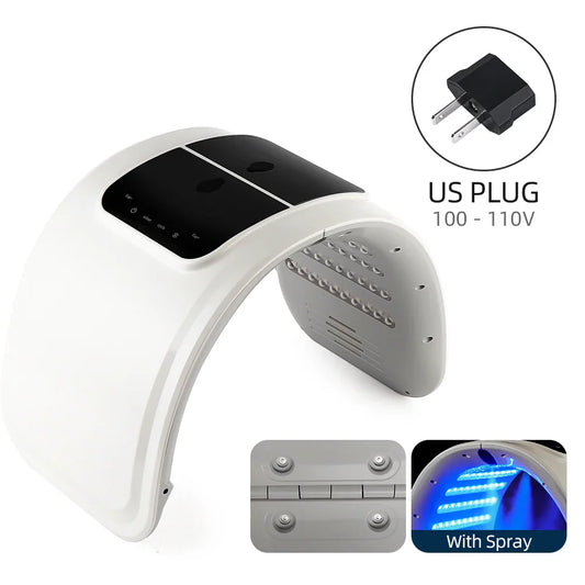 Foreverlily LED Face Mask PDT Machine – 7-Color Light Therapy with Nano Spray for Face & Body Skin Rejuvenation